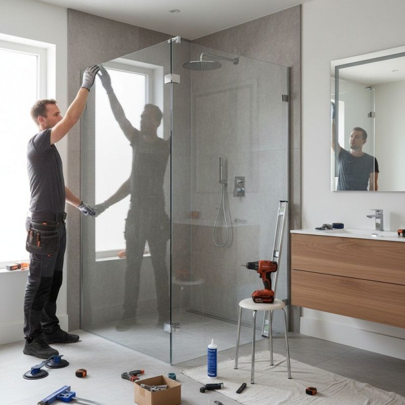 Glass Shower Door Installation