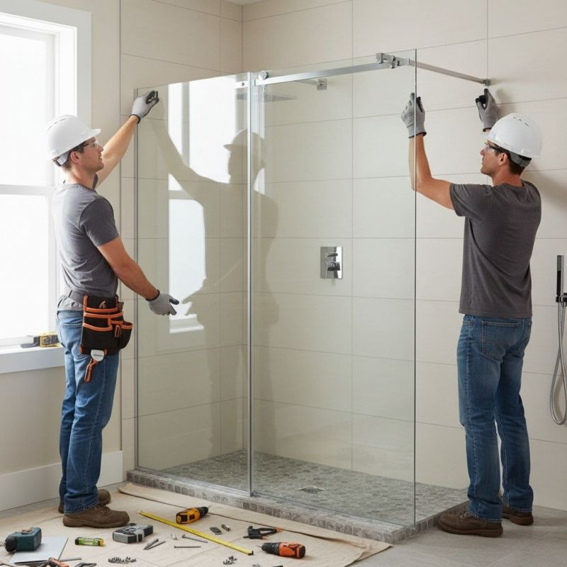 Glass Shower Door Installation