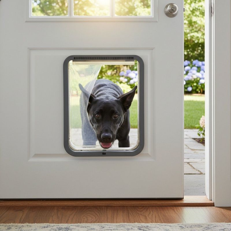 Wall Dog Door Installation